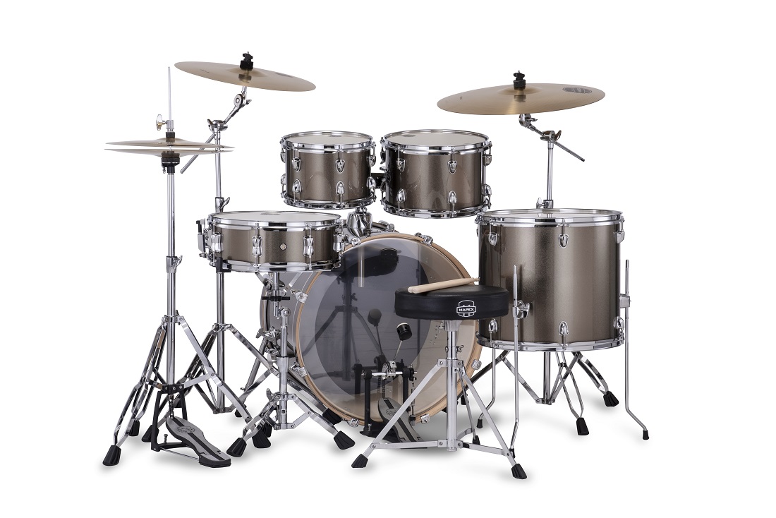 Mapex Venus Fusion 20'' - 5 FÛts - Copper Metallic - Fusion drumstel - Variation 1