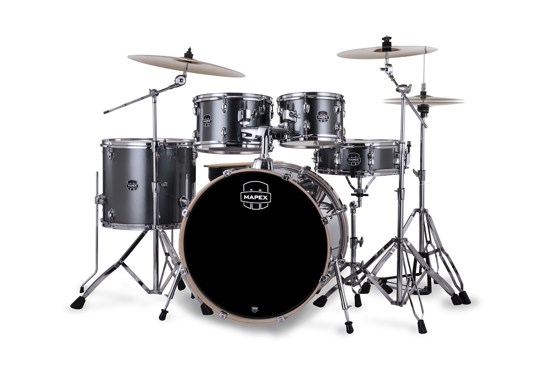 Mapex Venus Rock 22'' - 5 FÛts - Steel Blue Metallic - Rock drumstel - Variation 1