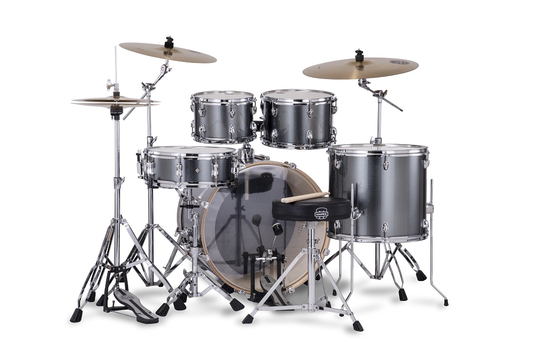 Mapex Venus Rock 22'' - 5 FÛts - Steel Blue Metallic - Rock drumstel - Variation 2