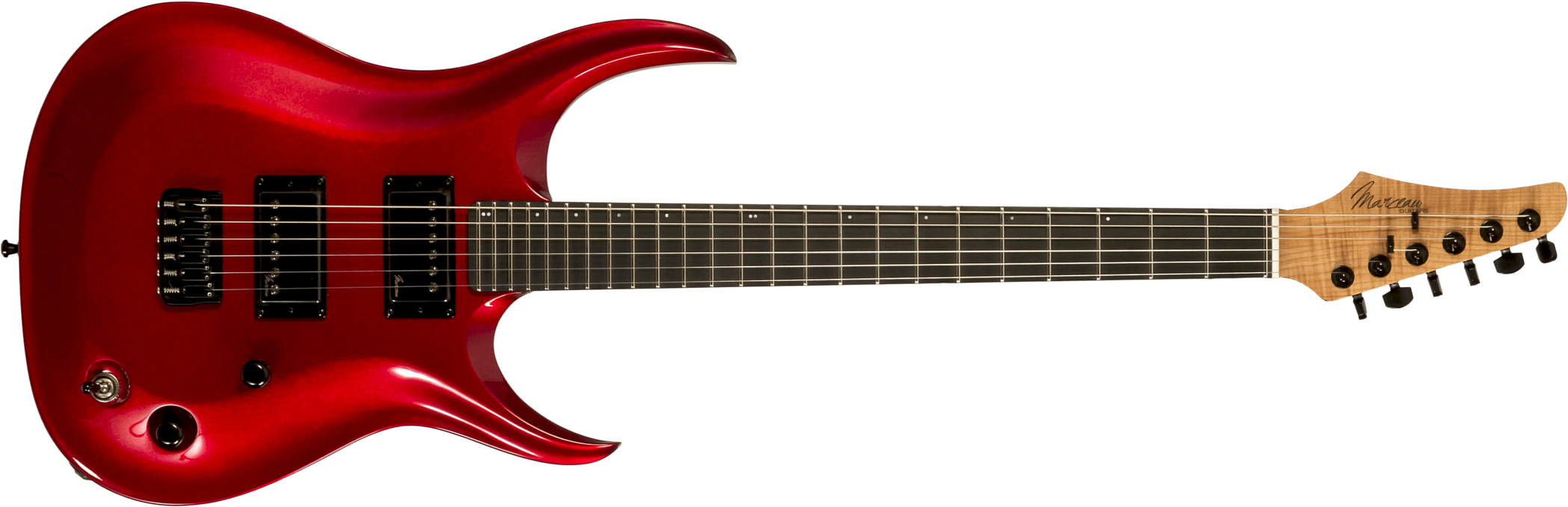 Marceau Guitars Redoutable Standard 2h Ht Ric #s43724 - Candy Apple Red - Metalen elektrische gitaar - Main picture