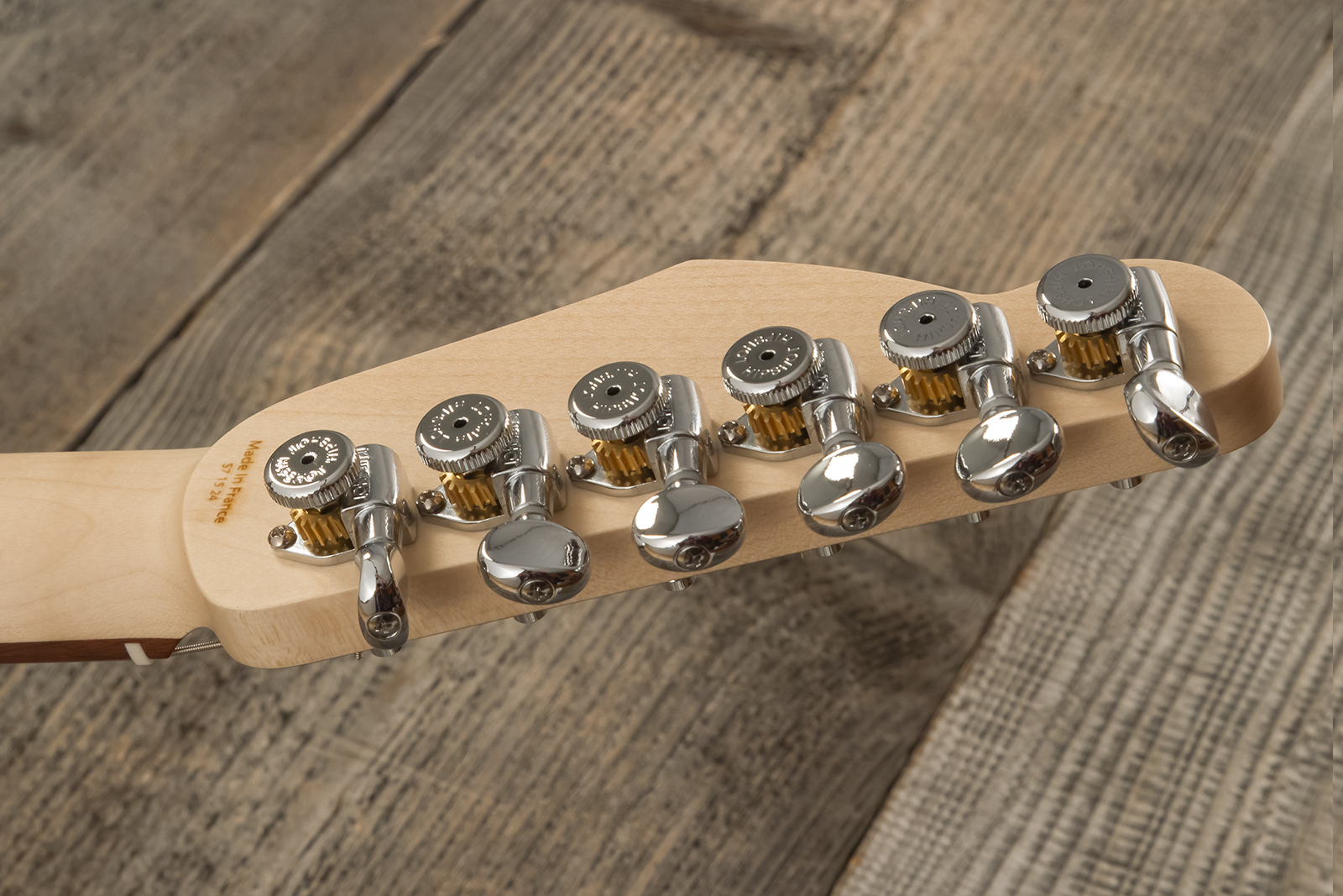 Marceau Guitars Deferlante Standard 2s Trem Pf #s71524 - Copper - Retro-rock elektrische gitaar - Variation 10