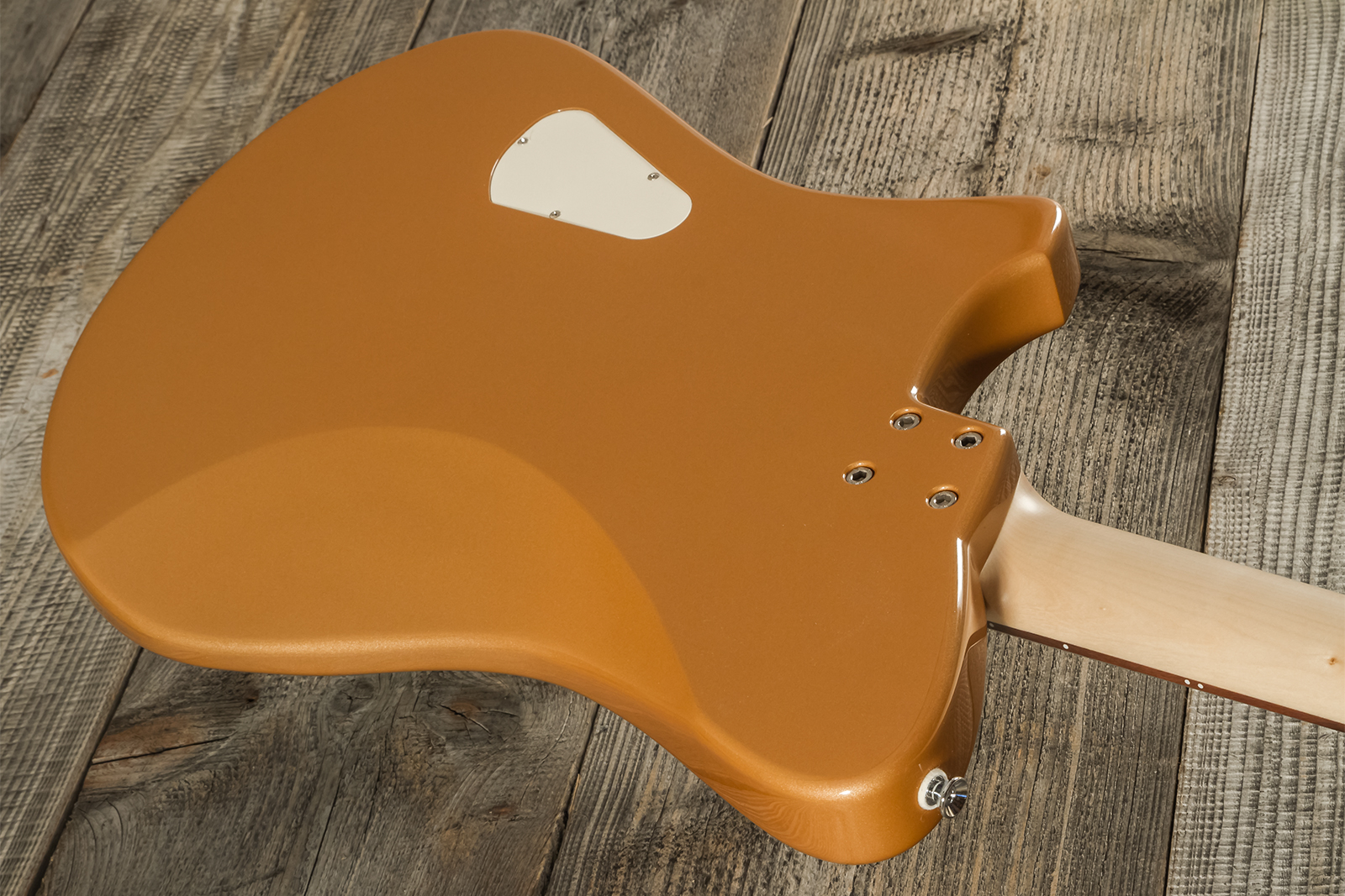 Marceau Guitars Deferlante Standard 2s Trem Pf #s71524 - Copper - Retro-rock elektrische gitaar - Variation 6