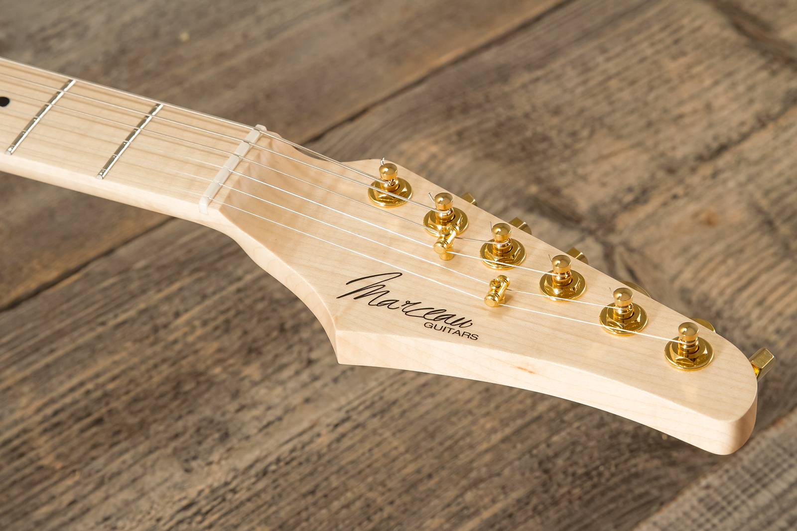 Marceau Guitars Experience Traditional Hss Trem Mn #t227224 - White Blonde - Elektrische gitaar in Str-vorm - Variation 9