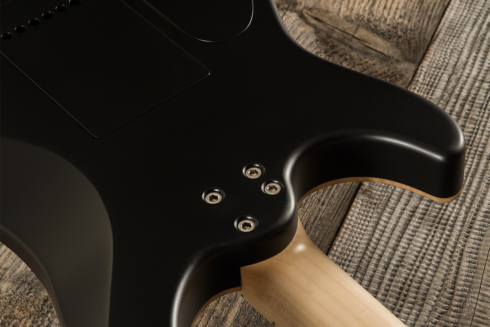 Marceau Guitars Fascinante Standard Hss Trem Mn #s17224 - Black Burst Satin - Elektrische gitaar in Str-vorm - Variation 9