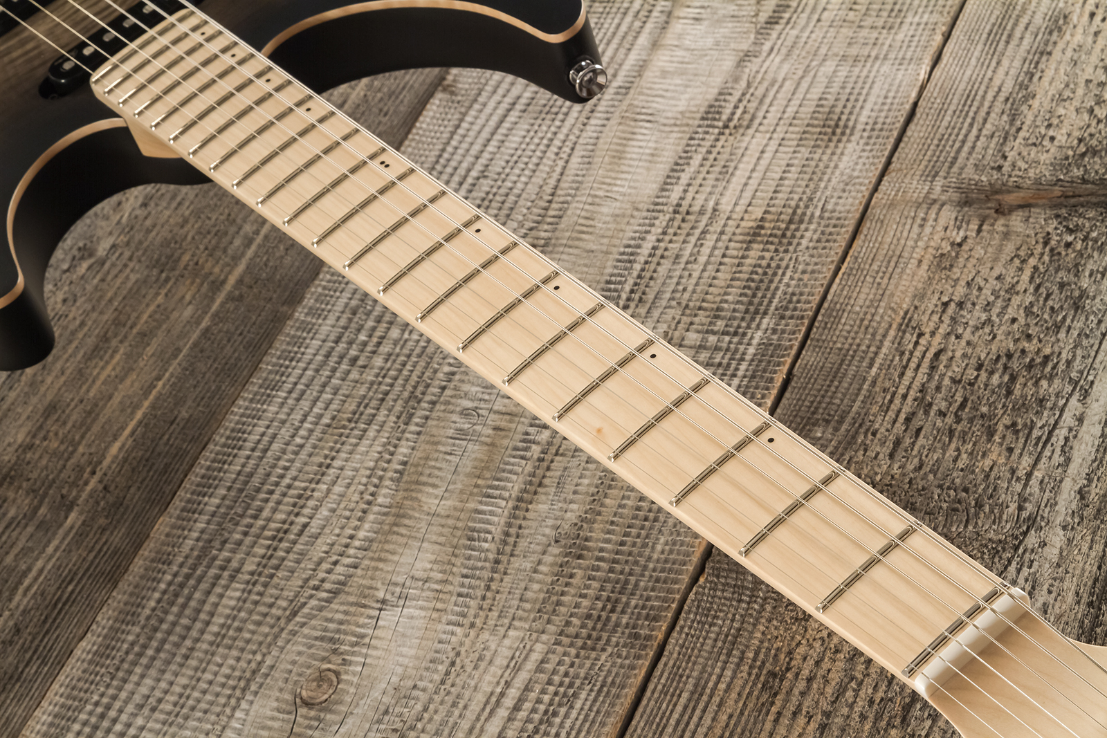 Marceau Guitars Fascinante Standard Hss Trem Mn #s17224 - Black Burst Satin - Elektrische gitaar in Str-vorm - Variation 6