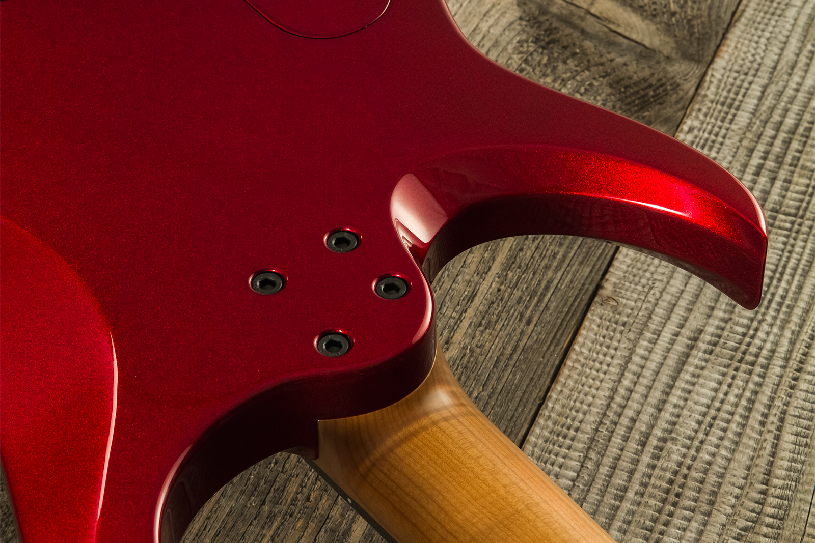 Marceau Guitars Redoutable Standard 2h Ht Ric #s43724 - Candy Apple Red - Metalen elektrische gitaar - Variation 8