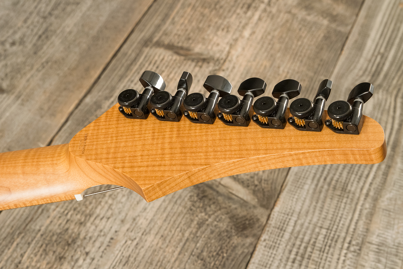 Marceau Guitars Redoutable Standard 7c 2h Ht Ric #s43824 - Burst - Metal elektrische gitaar - Variation 9