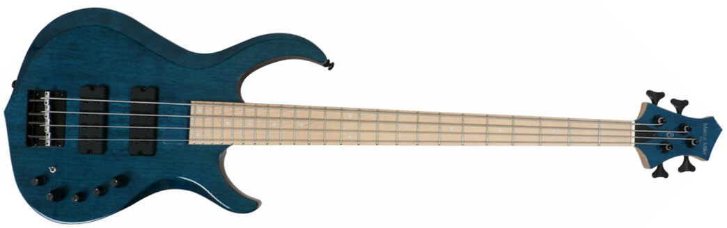 Marcus Miller M2 4st 2nd Generation Mn Sans Housse - Trans Blue - Solid body elektrische bas - Main picture