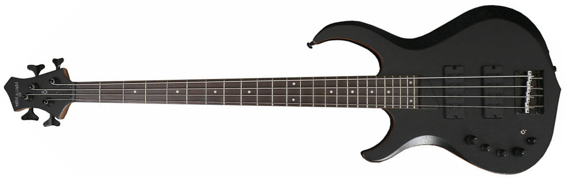 Marcus Miller M2 4st Bks Gaucher Lh Active Rw - Black Satin - Solid body elektrische bas - Main picture