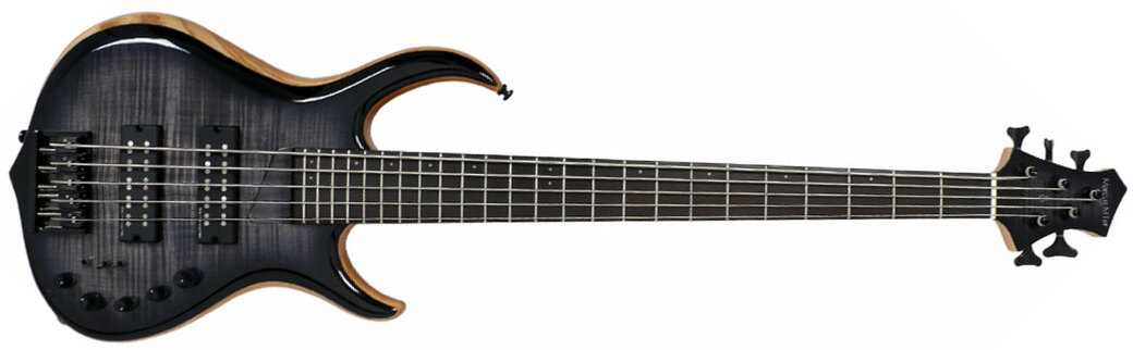 Marcus Miller M7 Ash 5st 2nd Generation Eb Sans Housse - Trans. Black Burst - Solid body elektrische bas - Main picture