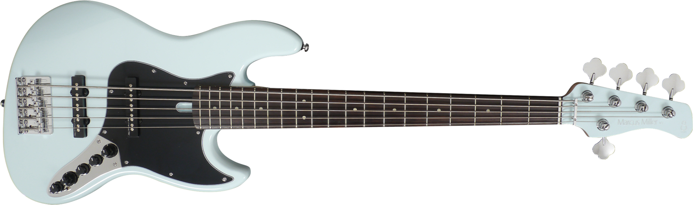 Marcus Miller V3 5st 2nd Generation 5-cordes Active Rw Sans Housse - Sonic Blue - Solid body elektrische bas - Main picture