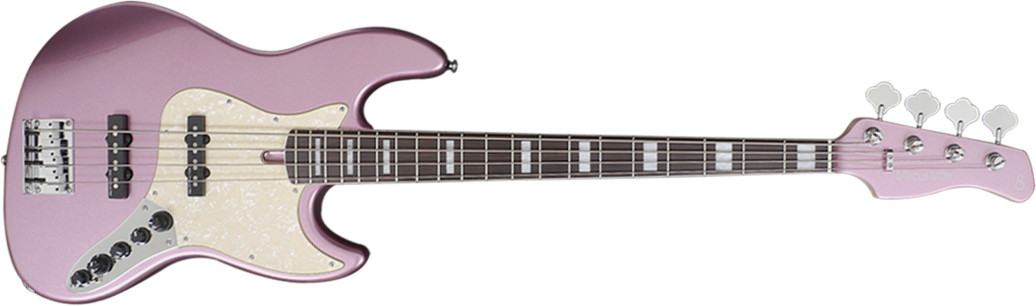 Marcus Miller V7 Alder 4st 2nd Generation 4-cordes Eb Sans Housse - Burgundy - Solid body elektrische bas - Main picture