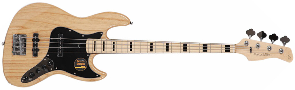 Marcus Miller V7 Vintage Ash 4-string 2nd Generation Mn Sans Housse - Natural - Solid body elektrische bas - Main picture