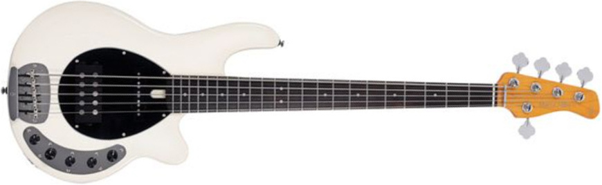 Marcus Miller Z7 Alder 5st 5c Active Eb - Antique White - Solid body elektrische bas - Main picture