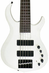 Solid body elektrische bas Sire Marcus Miller M2 5ST 5-String - White pearl
