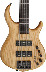 Solid body elektrische bas Marcus miller M5 Swamp Ash 5ST - Natural