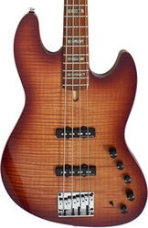 Solid body elektrische bas Marcus miller V10 Swamp Ash 4ST 2nd Gen (No Bag) - Tobacco sunburst