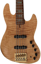 Solid body elektrische bas Sire Marcus Miller V10DX 5ST 5-String - Natural