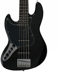 Solid body elektrische bas Marcus miller V3 5ST BK Gaucher - Black