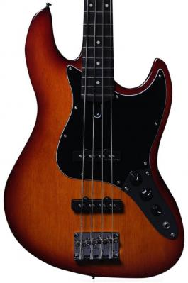 Solid body elektrische bas Marcus miller V3P 4ST - Tobacco sunburst