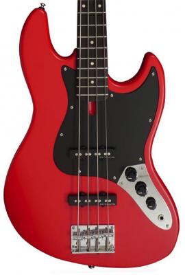 Solid body elektrische bas Marcus miller V3P 4ST - Red satin