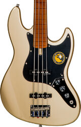 Solid body elektrische bas Marcus miller V5 Alder Fretless 4ST - Champagne gold metallic