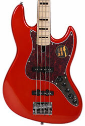 Solid body elektrische bas Marcus miller V7 Vintage Ash 4-String 2nd Gen (No Bag) - Bright red metallic