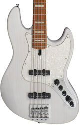 Solid body elektrische bas Marcus miller V8 4ST - White blonde