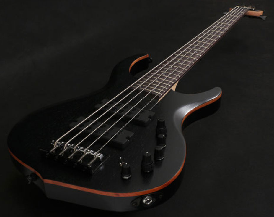 Marcus Miller M2 5st Bks Gaucher Lh Active Rw - Black Satin - Solid body elektrische bas - Variation 2