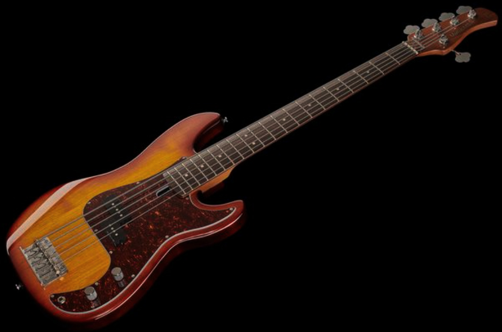 Marcus Miller P5r 5st 5c Rw - Tobacco Sunburst - Solid body elektrische bas - Variation 1