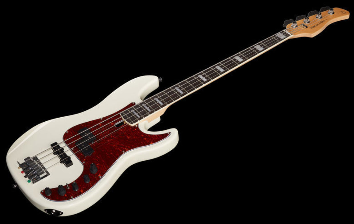 Marcus Miller P7 Alder 4st2nd Generation Eb Sans Housse - Antique White - Solid body elektrische bas - Variation 1