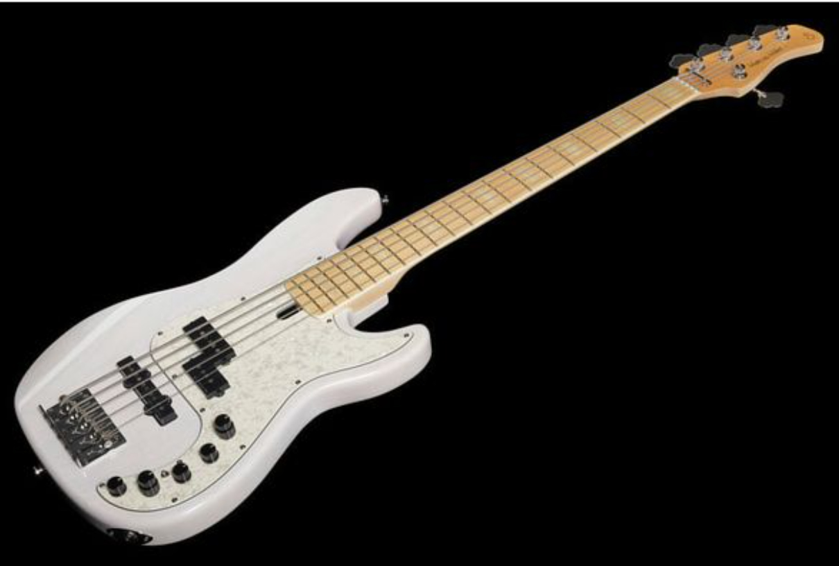 Marcus Miller P7 Swamp Ash 5st 2nd Generation 5c Active Mn Sans Housse - White Blonde - Solid body elektrische bas - Variation 1