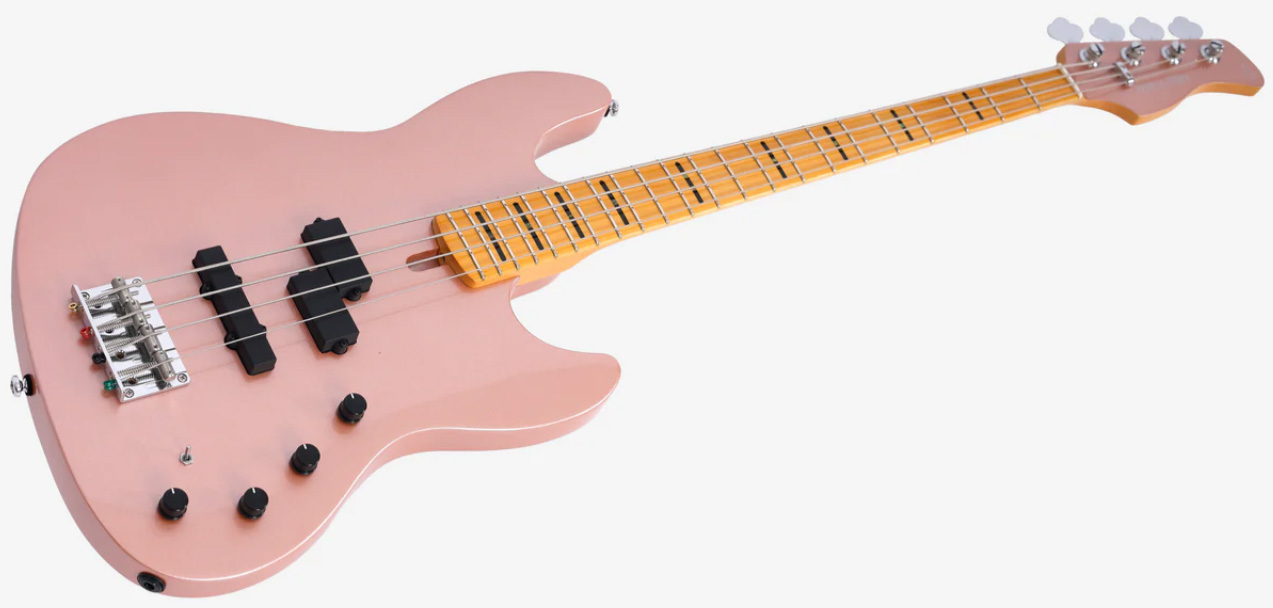 Marcus Miller U7 4st Active Mn - Rosegold - Solid body elektrische bas - Variation 2