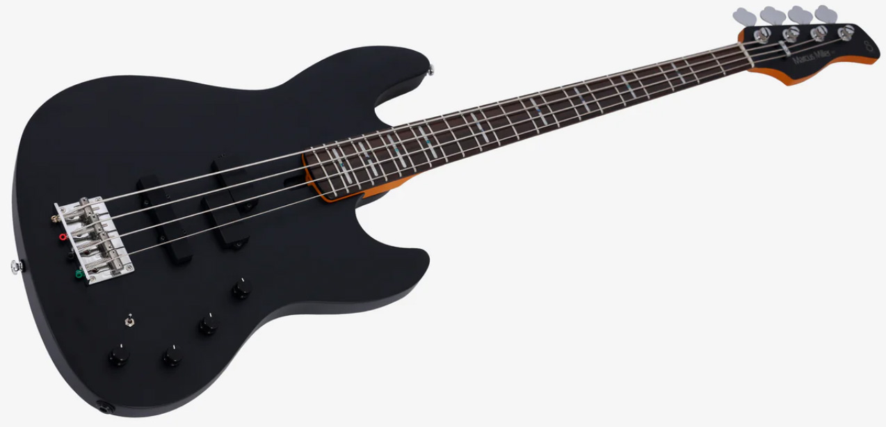 Marcus Miller U7 4st Alder Rw - Satin Black - Solid body elektrische bas - Variation 2