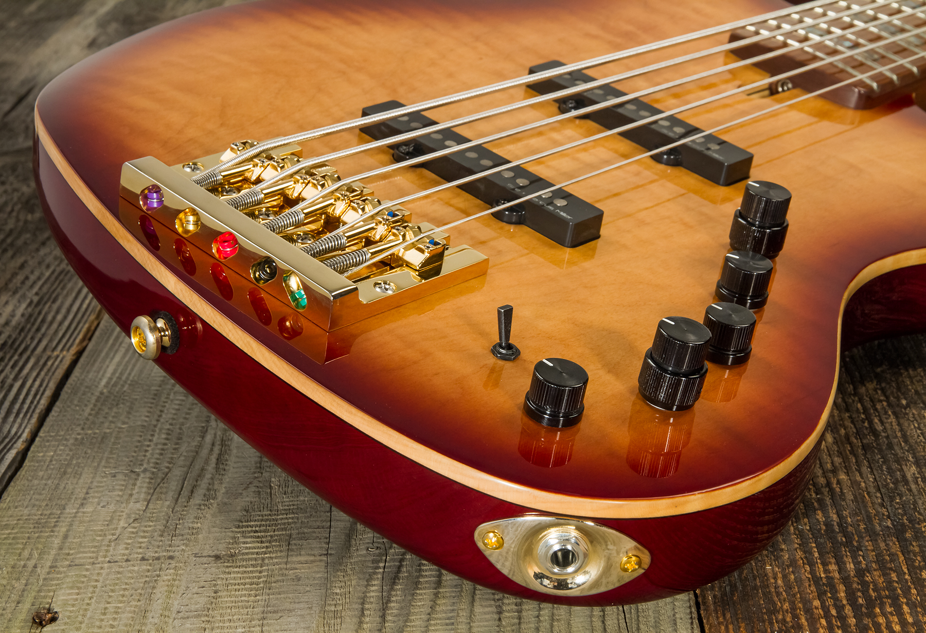 Marcus Miller V10dx 5st 5c Active Mn - Tobacco Sunburst - Solid body elektrische bas - Variation 3