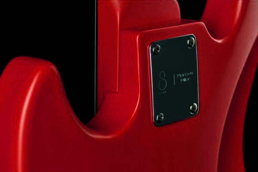 Marcus Miller V3p 5st 5c Rw - Red Satin - Solid body elektrische bas - Variation 2