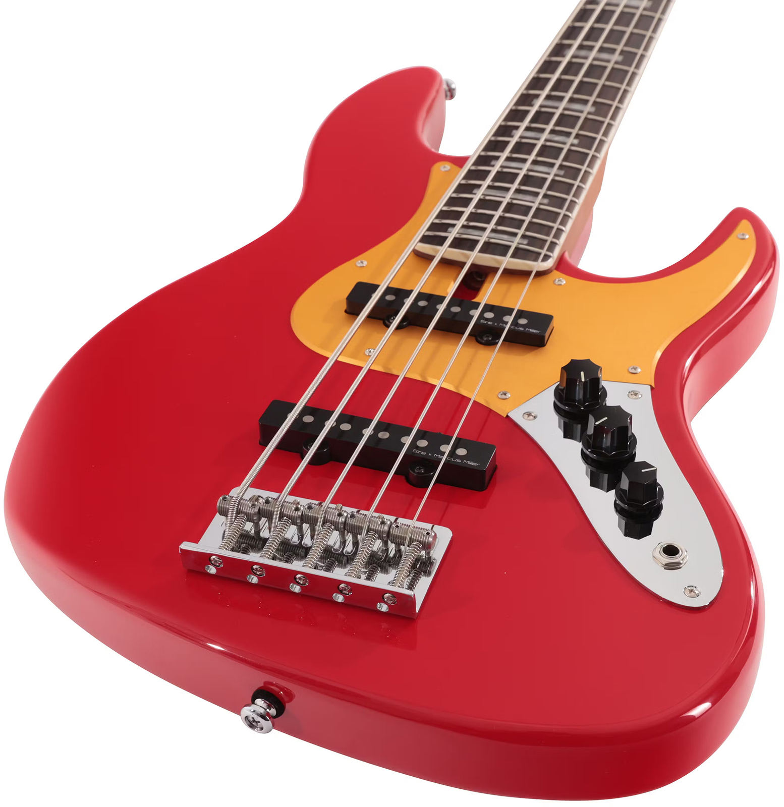 Marcus Miller V5 24 Fret 5st 5c Rw - Dakota Red - Solid body elektrische bas - Variation 2