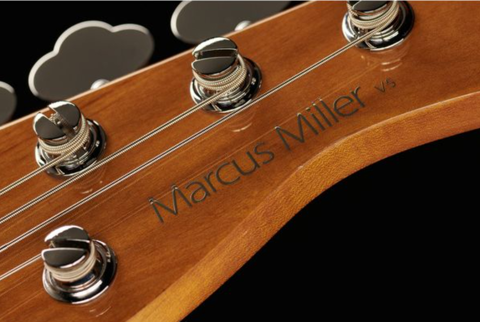 Marcus Miller V5r 5st 5c Rw - Natural - Solid body elektrische bas - Variation 3