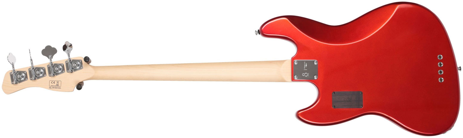 Marcus Miller V7 Alder 4st 2nd Generation Fretless  Eb Sans Housse - Bright Red Metallic - Solid body elektrische bas - Variation 1