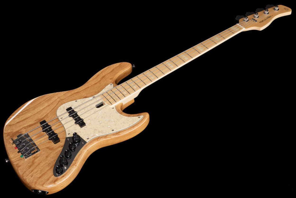 Marcus Miller V7 Swamp Ash 4st 2nd Generation 4-cordes Mn Sans Housse - Natural - Solid body elektrische bas - Variation 1