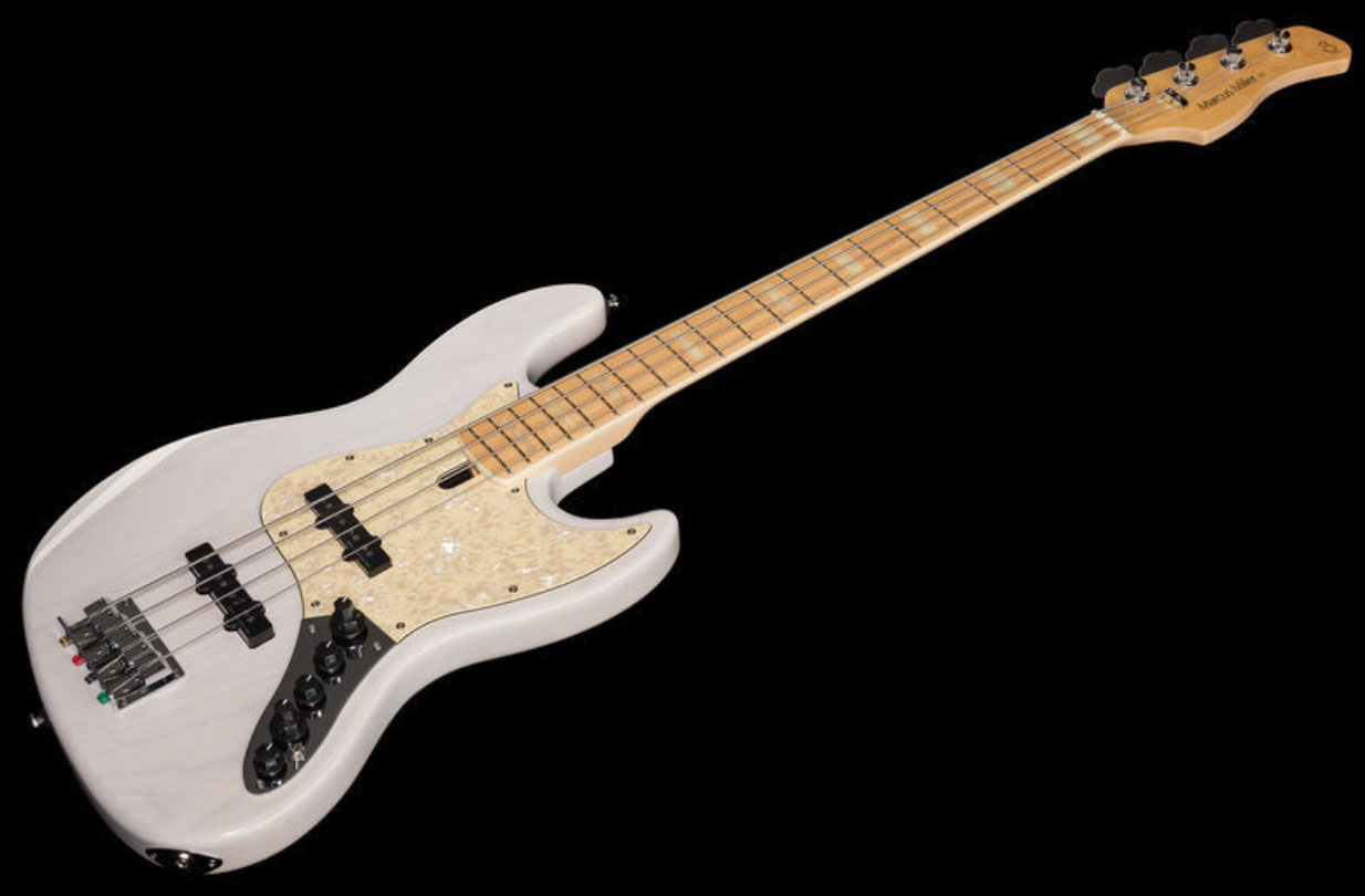 Marcus Miller V7 Swamp Ash 4st 2nd Generation Mn Sans Housse - White Blonde - Solid body elektrische bas - Variation 1