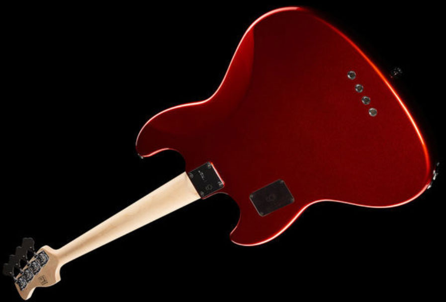 Marcus Miller V7 Swamp Ash 4st 2nd Generation Mn Sans Housse - Bright Metallic Red - Solid body elektrische bas - Variation 3