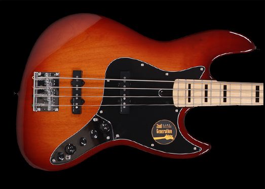 Marcus Miller V7 Vintage Alder 4st 2nd Generation 4-cordes Active Mn Sans Housse - Tobacco Sunburst - Solid body elektrische bas - Variation 1