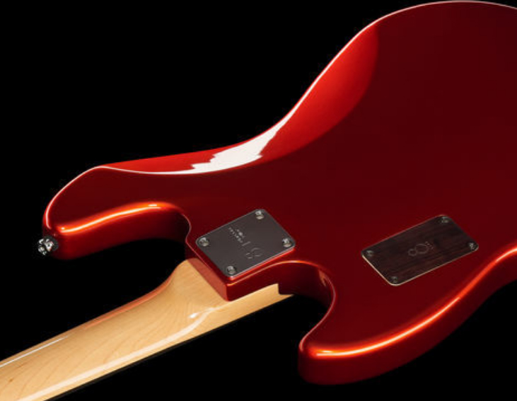 Marcus Miller V7 Vintage Alder 4st 2nd Generation 4-cordes Active Mn Sans Housse - Bright Metallic Red - Solid body elektrische bas - Variation 3