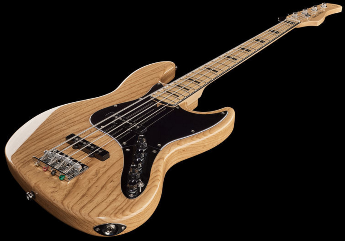 Marcus Miller V7 Vintage Ash 4-string 2nd Generation Mn Sans Housse - Natural - Solid body elektrische bas - Variation 1