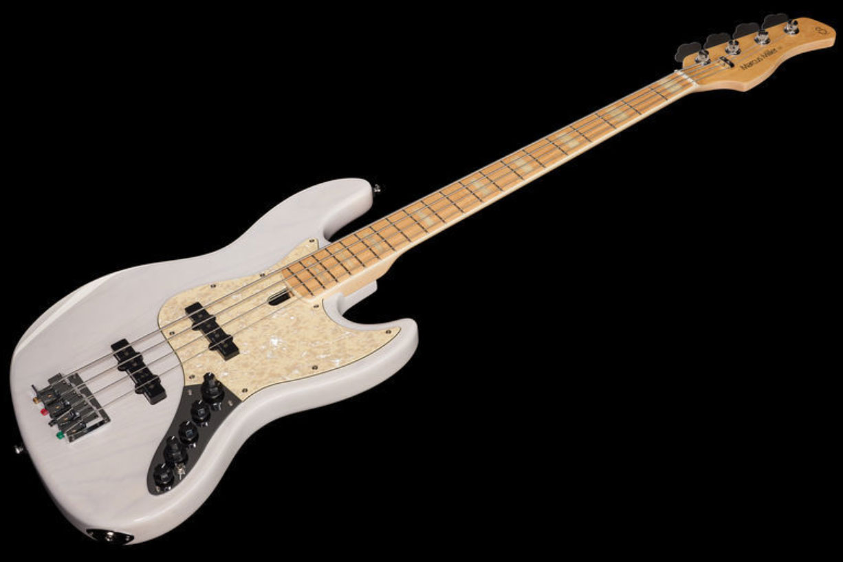 Marcus Miller V7 Vintage Ash 4-string 2nd Generation Mn Sans Housse - White Blonde - Solid body elektrische bas - Variation 1