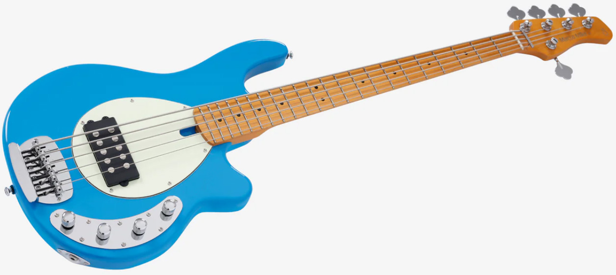 Marcus Miller Z3 5st 5c Active Mn - Blue - Solid body elektrische bas - Variation 2