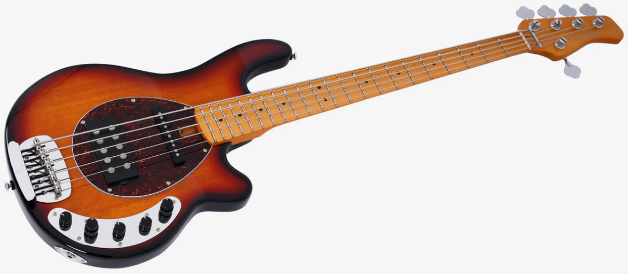 Marcus Miller Z7 Alder 5st 5c Active Mn - 3-color Sunburst - Solid body elektrische bas - Variation 2