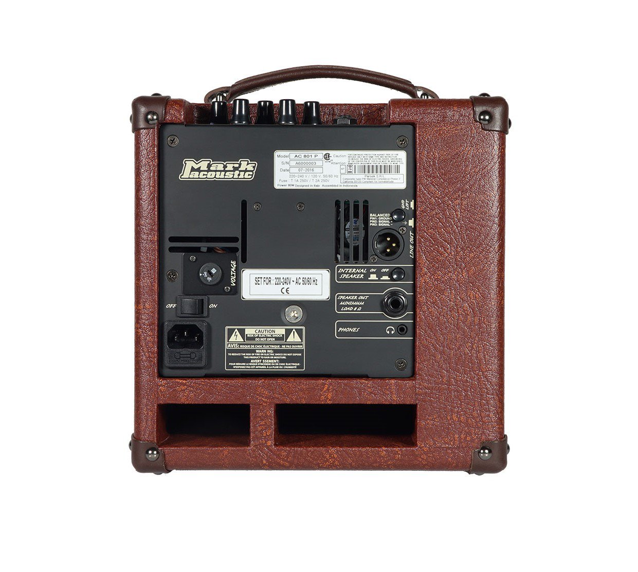 Mark Acoustic Ac 801 P 60w 1x8 1x1 - Combo voor akoestische gitaar - Variation 3