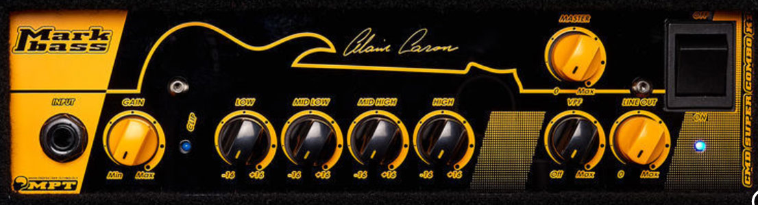 Markbass Alain Caron Cmd Super Combo K1 1x12 1x5 1x1 1000w 4-ohms - Combo voor basses - Variation 3